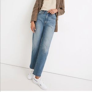 Madewell Petite Perfect Vintage Straight Jean Moultrie Wash 25P EUC